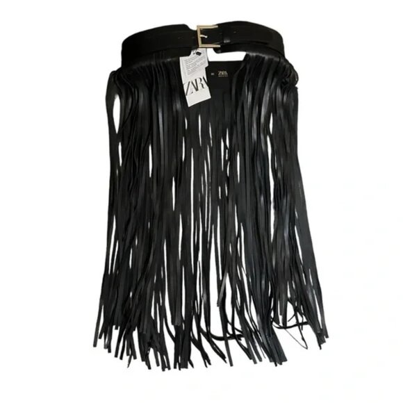 Zara Finged Leather Belt Special Edition main image 10